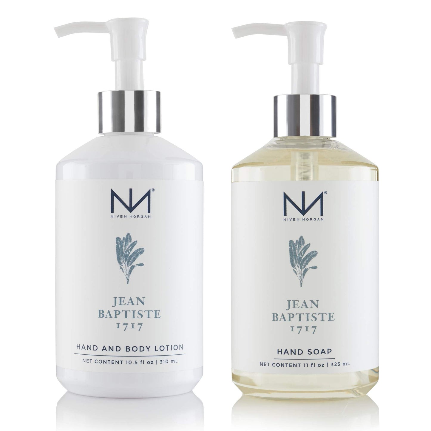 Niven Morgan Jean Baptiste 1717 Hand Soap and Lotion Set Beauty & Personal Care Niven Morgan