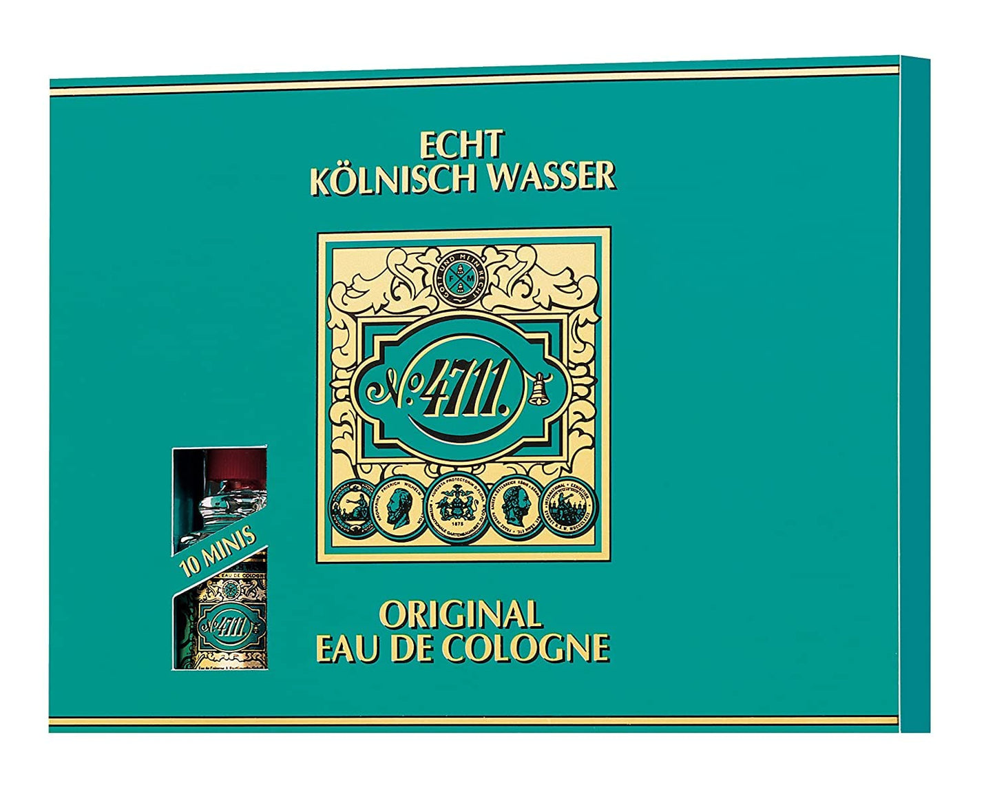 Muelhens 4711 Eau De Cologne Splash, 10 Count Beauty & Personal Care 4711