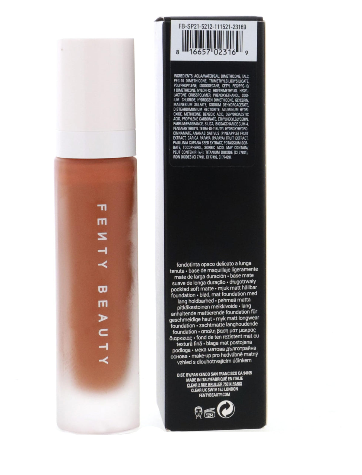 Fenty Beauty by Rihanna Pro Filt’r Soft Matte Longwear Liquid Foundation 450