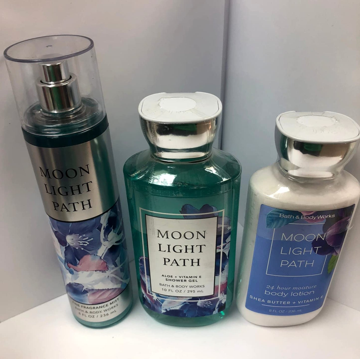 Bath & Body Works Moonlight Path Gift Set - All New Daily Trio (Full-Sizes) Beauty & Personal Care Bath & Body Works
