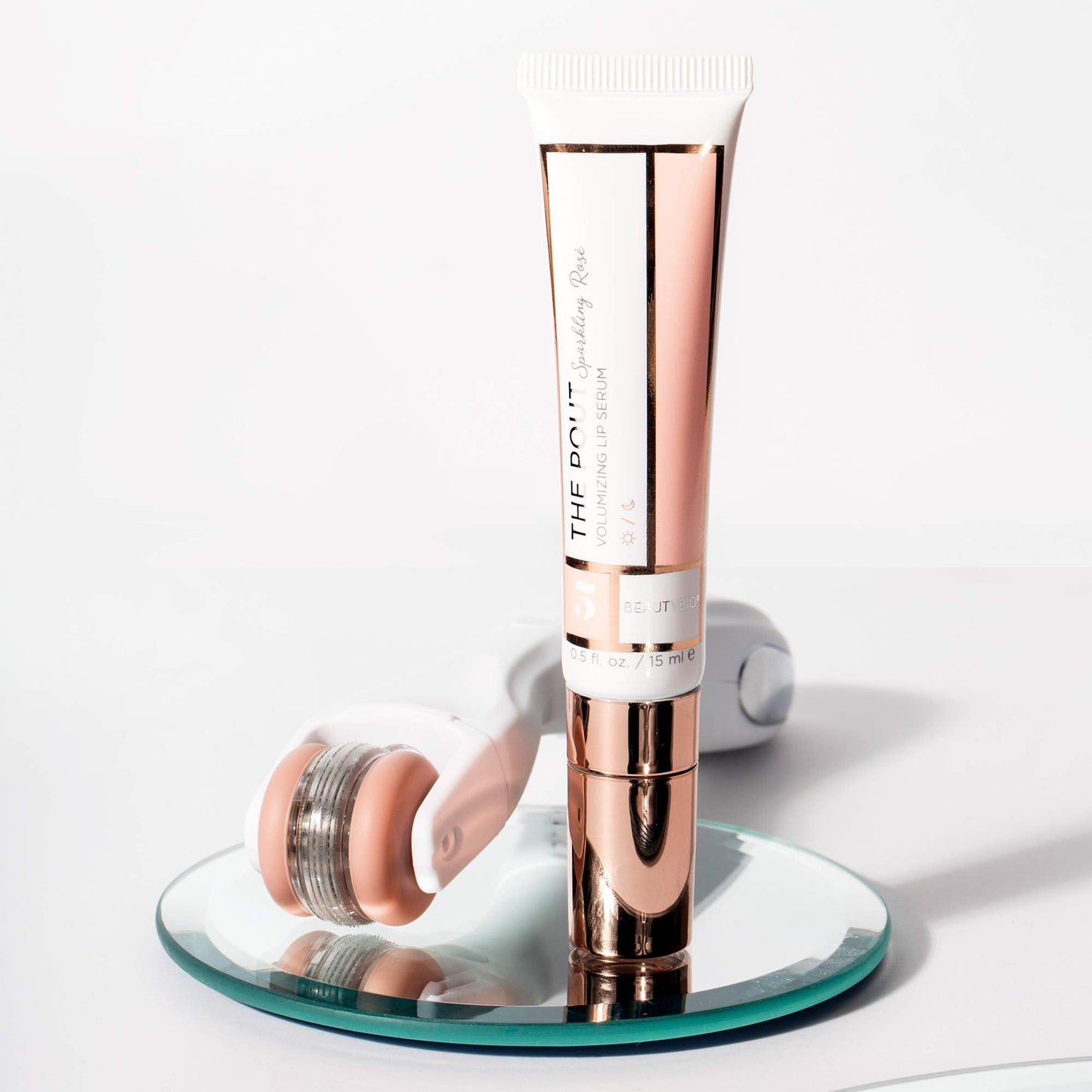 BeautyBio The Pout Volumizing & Hydrating Lip Serum - Sparkling Rosé Beauty and Personal Care beautybio
