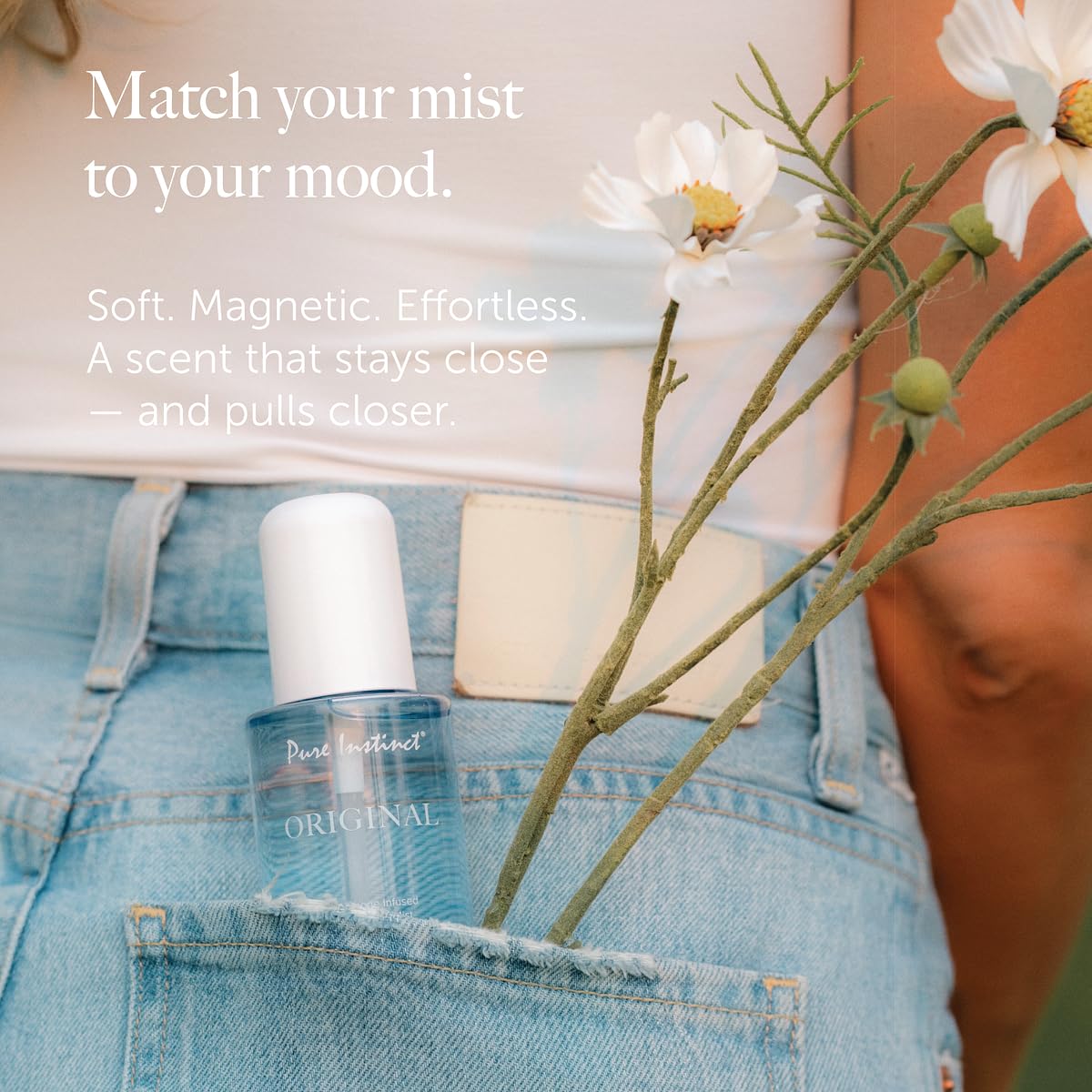 Pure Instinct ORIGINAL - Pheromone Hair & Body Mist - Burst of Fresh Fragrance Spray for Women - Everyday Wear Perfume Mist Beauty & Personal Care Pure Instinct