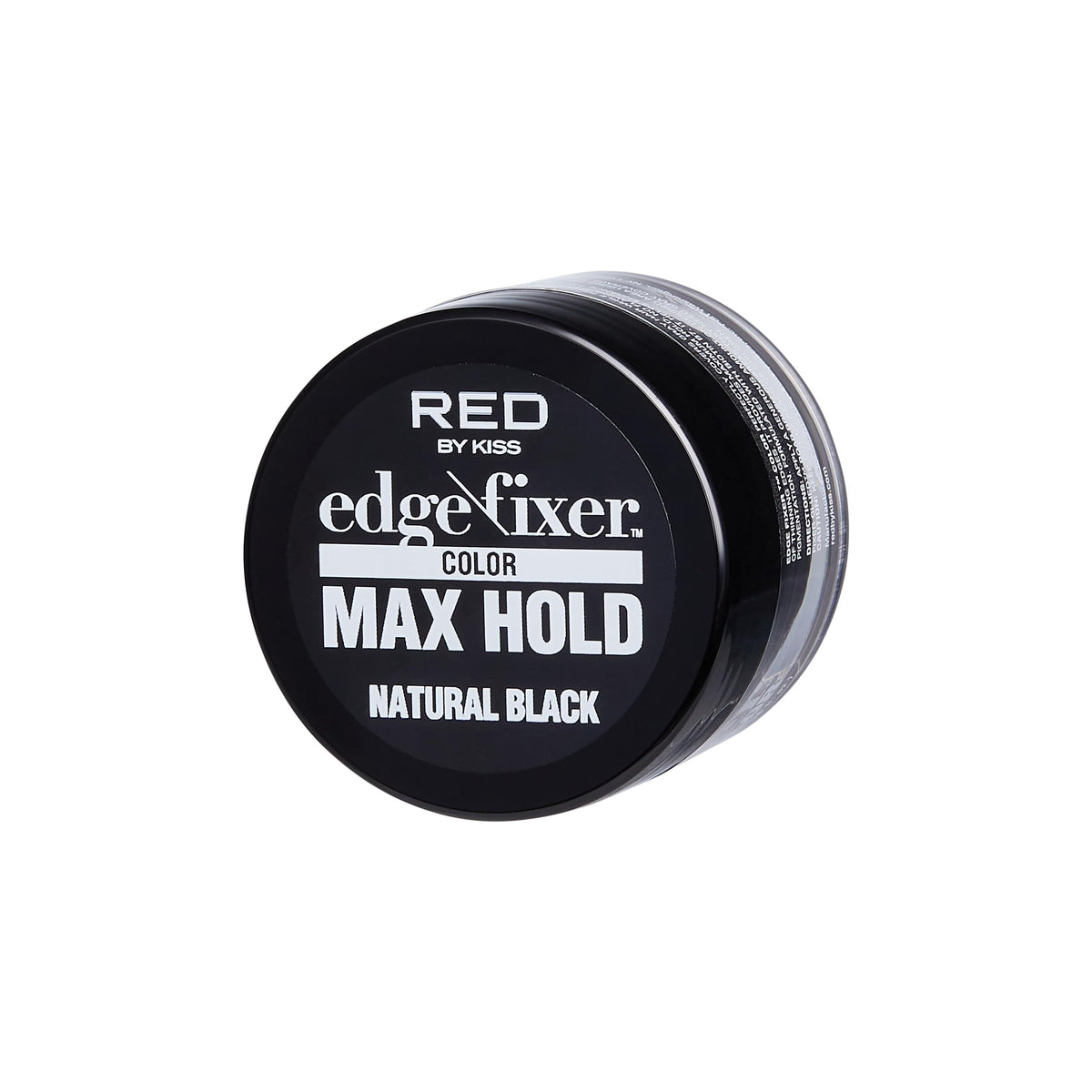 Red by Kiss Edge Fixer Color 24 HR Max Hold & 100% Gray Coverage 30mL (1.01 US fl.oz) Natural Black Perfect for Missing Edges Beauty & Personal Care Red by Kiss