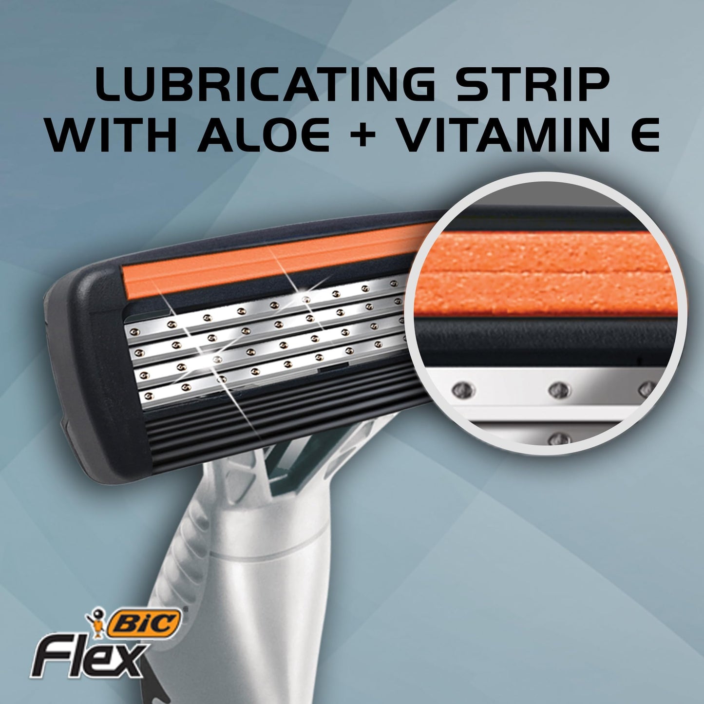 BIC Flex 4 Sensitive Titanium Men's Disposable Razors With 4 Blades with Bonus BIC Flex 5 Disposable Razor, 8 Razors Total Beauty and Personal Care BIC
