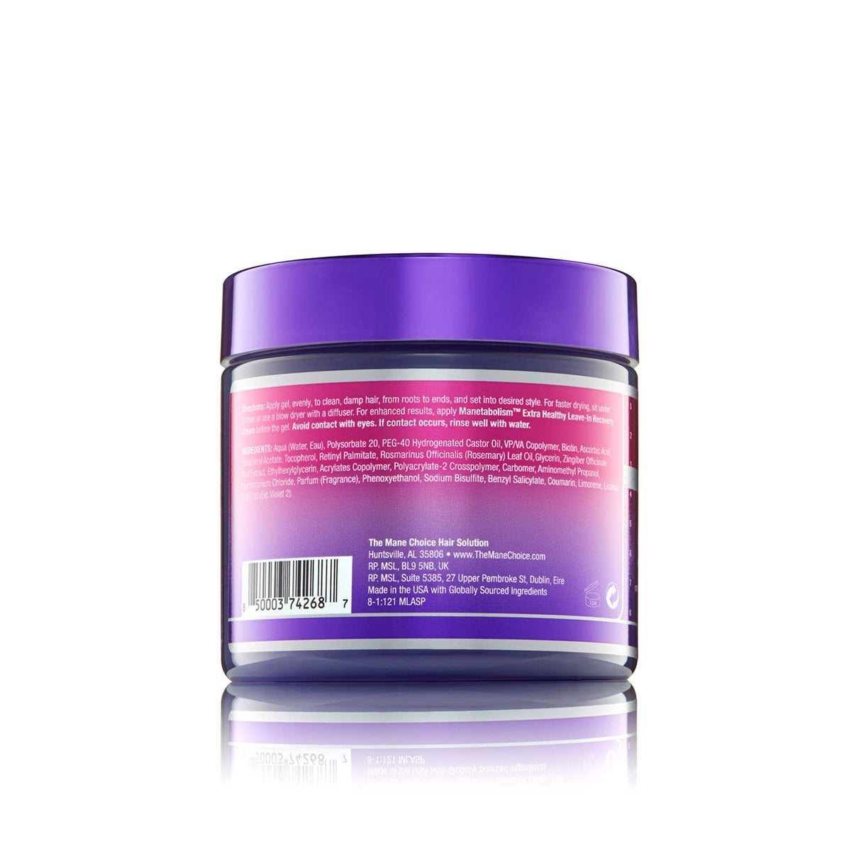 The Mane Choice Manetabolism Rejuvenation Solution Design Hair Gel, Twist & Braid Gel with Lasting Flexible Hold for Hair Shine & Strength, Helps Beauty & Personal Care The Mane Choice