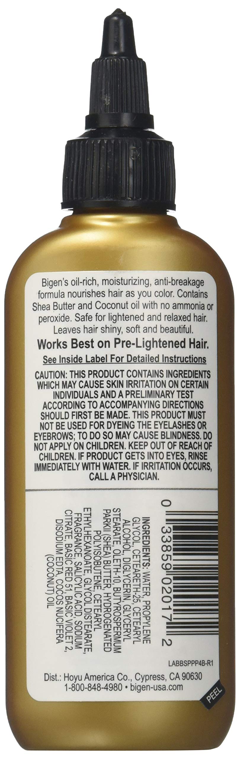 Bigen Semi-Permanent Haircolor #Pp4 Passion Pink 3 Ounce (88ml) Beauty & Personal Care Bigen
