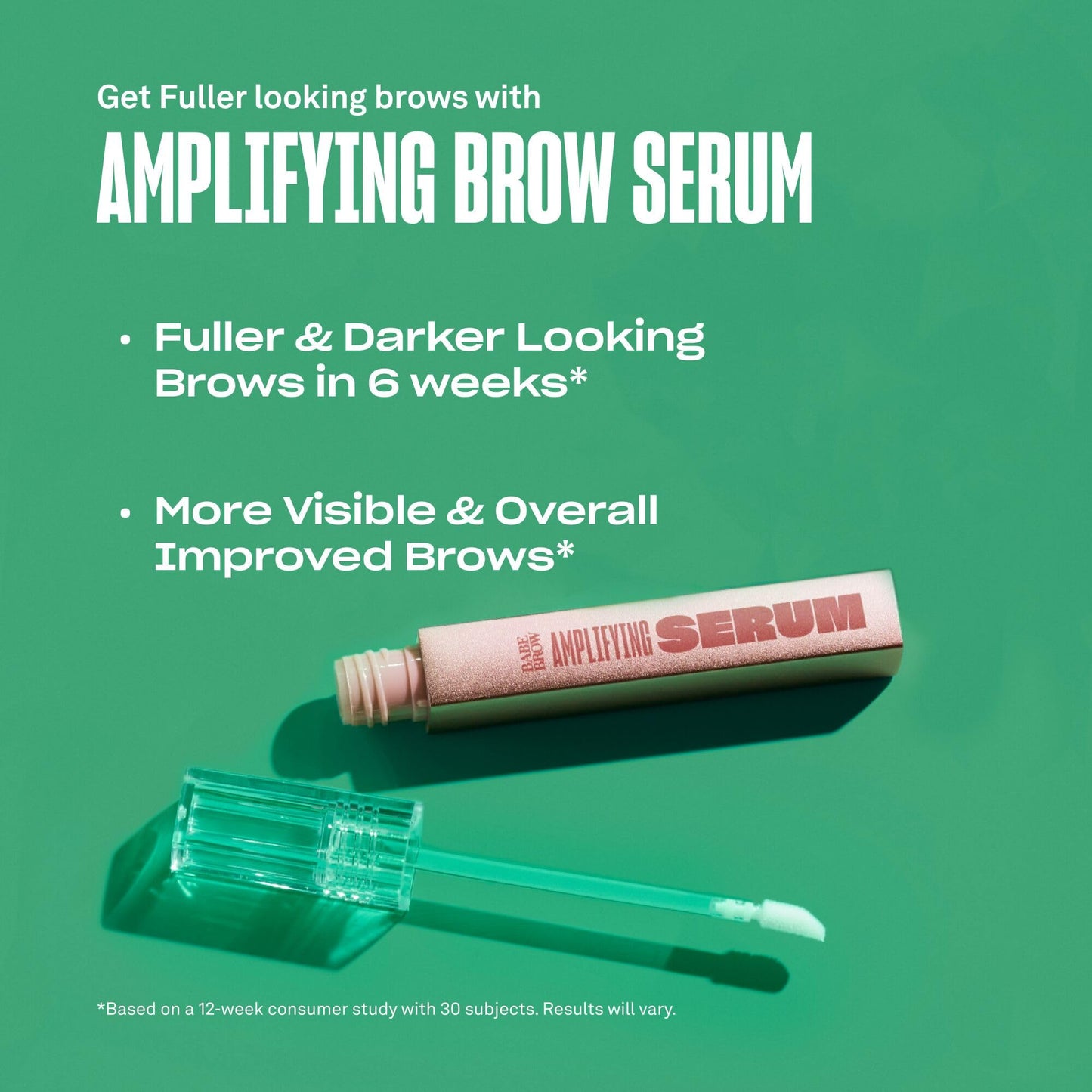 Babe Original Brow Serum For Thicker Looking Eyebrows - Brow Serum with Peptides, Castor Oil, Biotin, Repairing Amino Acids | 3mL size Beauty & Personal Care BABE ORIGINAL