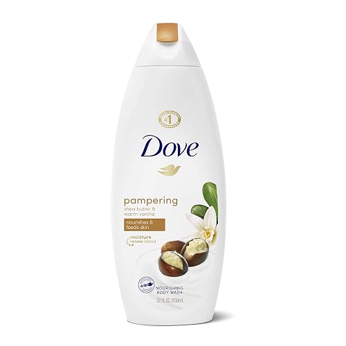 Dove Body Wash for Dry Skin Shea Butter with Warm Vanilla Cleanser That Effectively Washes Away Bacteria While Nourishing Your Skin 22 oz Beauty & Personal Care Dove