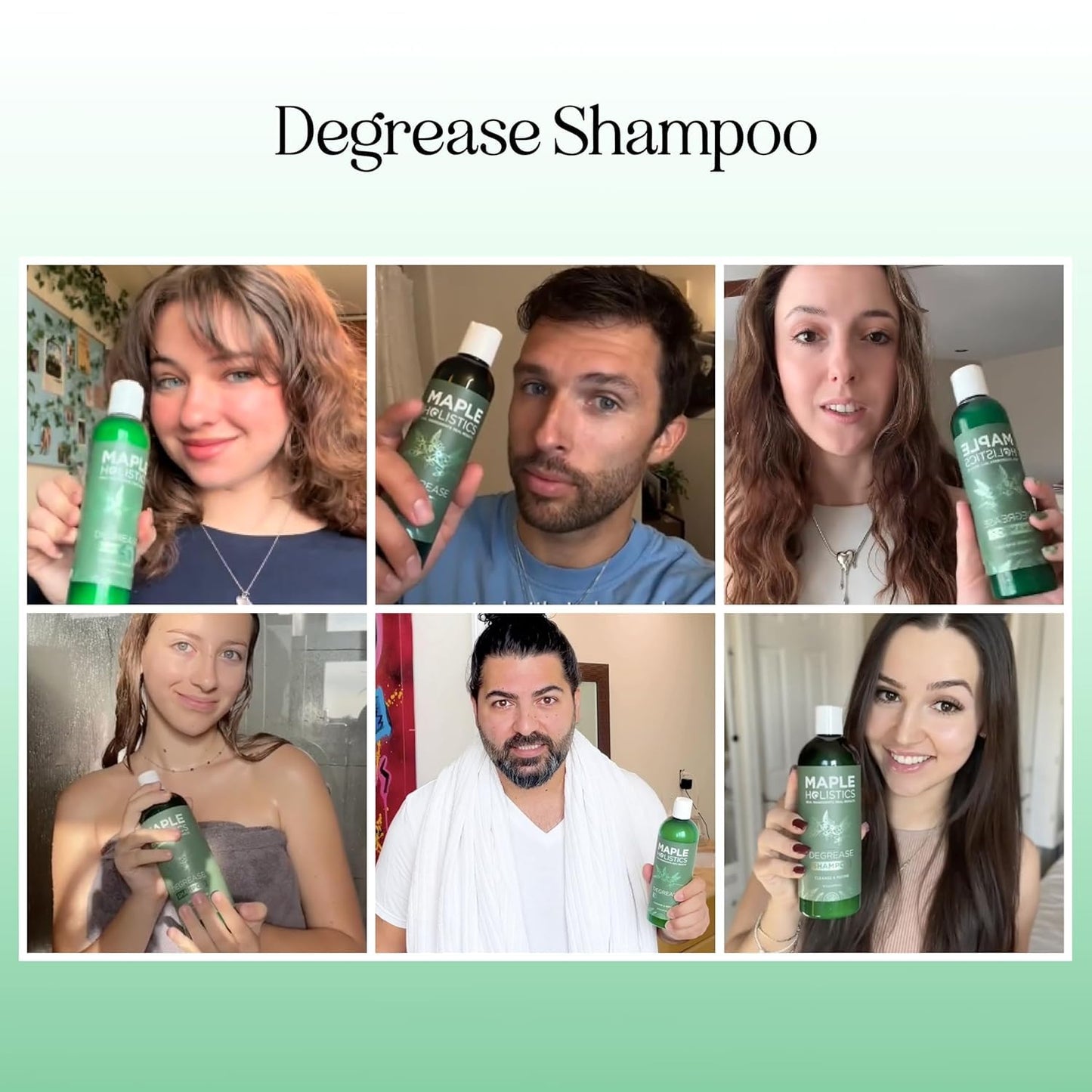 Clarifying Shampoo for Build Up and Oily Hair - Deep Cleansing Shampoo with Rosemary - Refreshing Lemon for Greasy Hair & Jojoba Oil for Scalp Beauty & Personal Care Maple Holistics