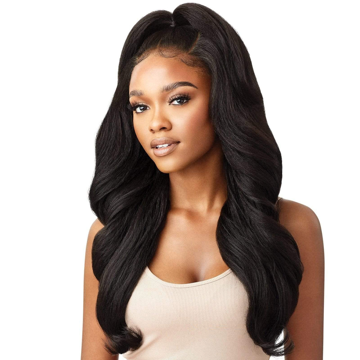 Outre Perfect Hair Line Synthetic 13x6 Faux Scalp Lace Front Wig - JULIANNE 24 (DRGIBRN)