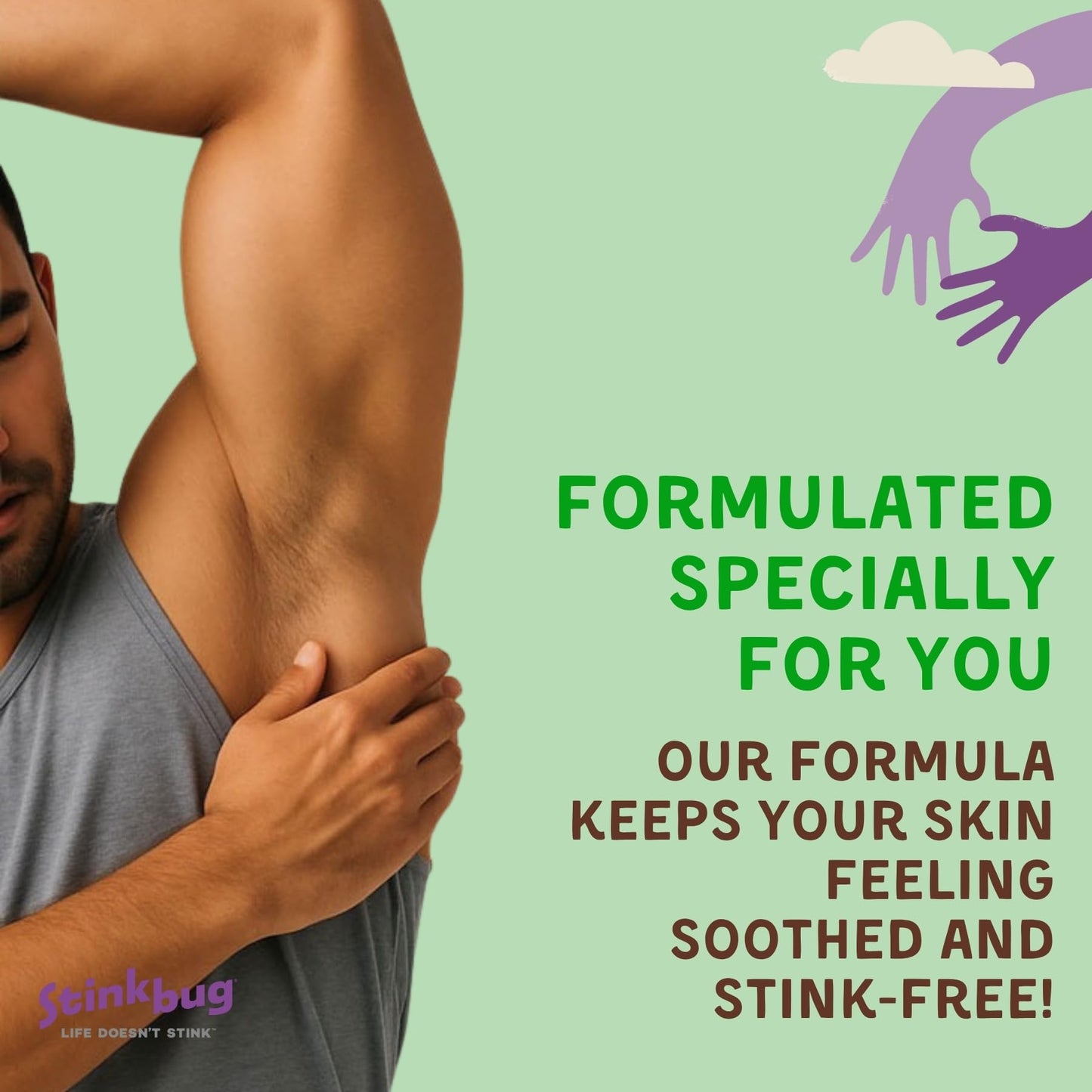 Stinkbug Naturals Organic Aluminum Free Deodorant Stick with Lip Balm, Jojoba Oil, Coconut Oil and Cocoa Butter (Includes 1 Natural Cedar Eucalyptus Beauty and Personal Care Stinkbug