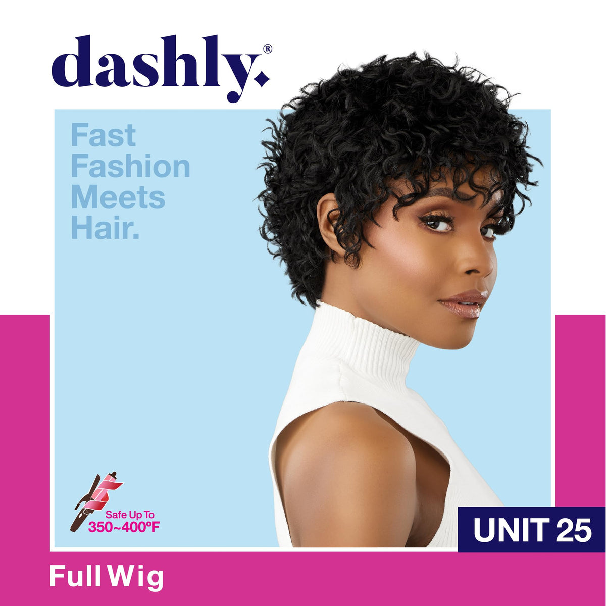 Sensationnel Dashly Wig-Unit 25, 2 DARKBROWN