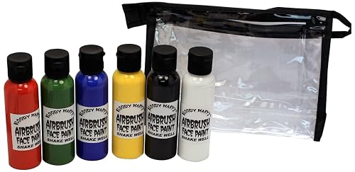 Bloody Mary Professional 6 Color Airbrush Paint Kit by Bloody Mary Beauty & Personal Care Bloody Mary