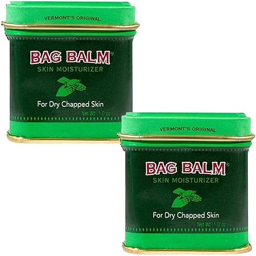 Bag Balm Vermont's Original for Dry Chapped Skin Conditions (1 Ounce Tin (2 Pack)) Beauty & Personal Care Bag Balm