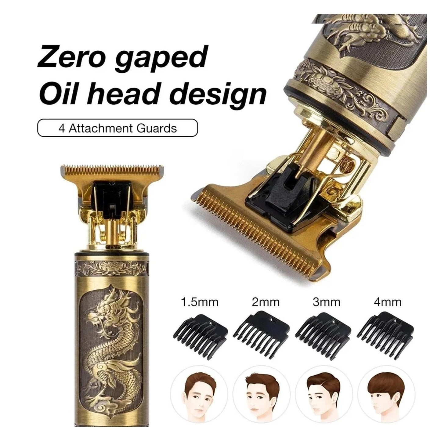 Razors T9 LCD Electric Hair Clipper Oil Shaving Head Electric Pusher Carving Electric Shaver Rechargeble Hair Trimmer for Men Care(LCD Black) Beauty and Personal Care EWKYLSEM