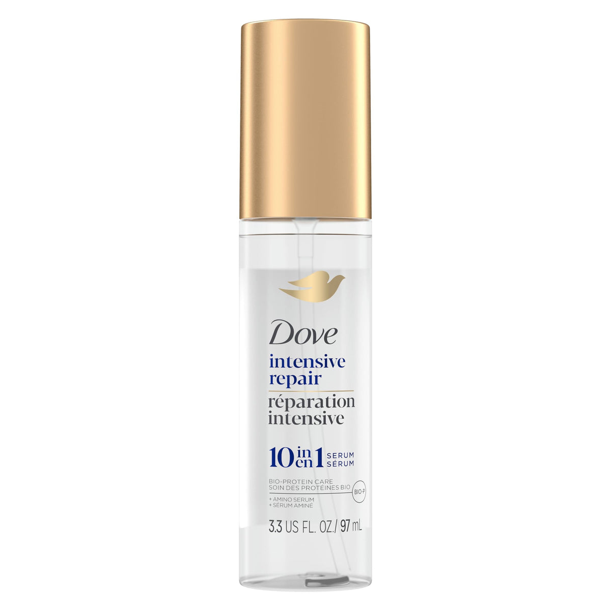 Dove Intensive Repair Amino Serum for Damaged Hair with Bio-Protein Care Technology 3.3 oz Beauty & Personal Care Dove