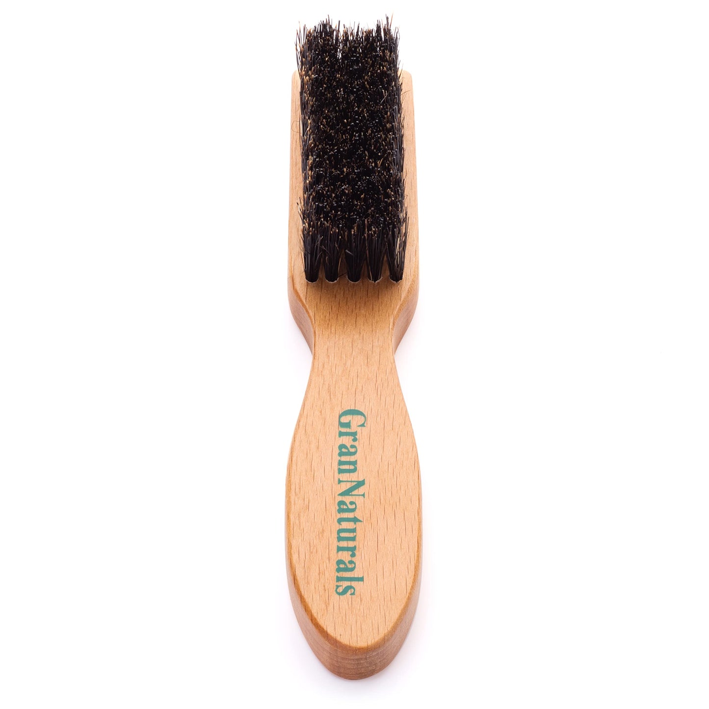 GranNaturals Barber Brush for Fades and Clipper Brush Cleaning - Boar Bristle Mini Slick Back Hairbrush Salon & Barber Accessory for Fades, Blades Beauty & Personal Care GranNaturals