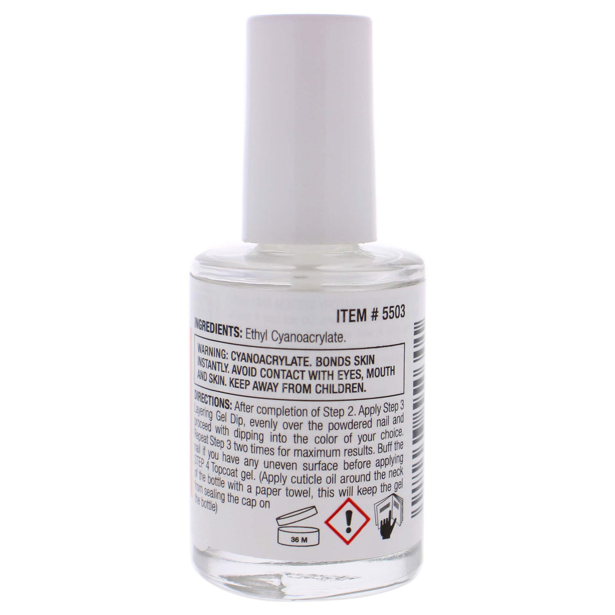 Cuccio Colour Powder Polish Dip System Step 3 - Specially Formulated Resins - Vibrant Finish With Flawless, Rich Color And Durability - Nail Polish