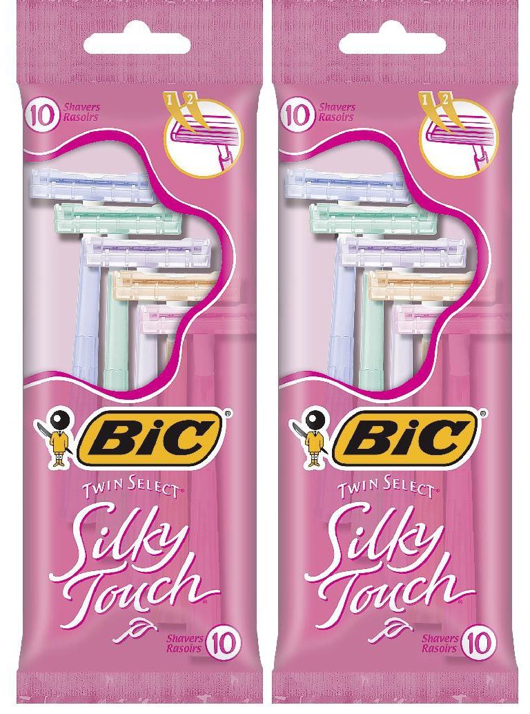 Bic Twin Select Silky Touch - 10 ct - 2 pk Beauty and Personal Care BIC