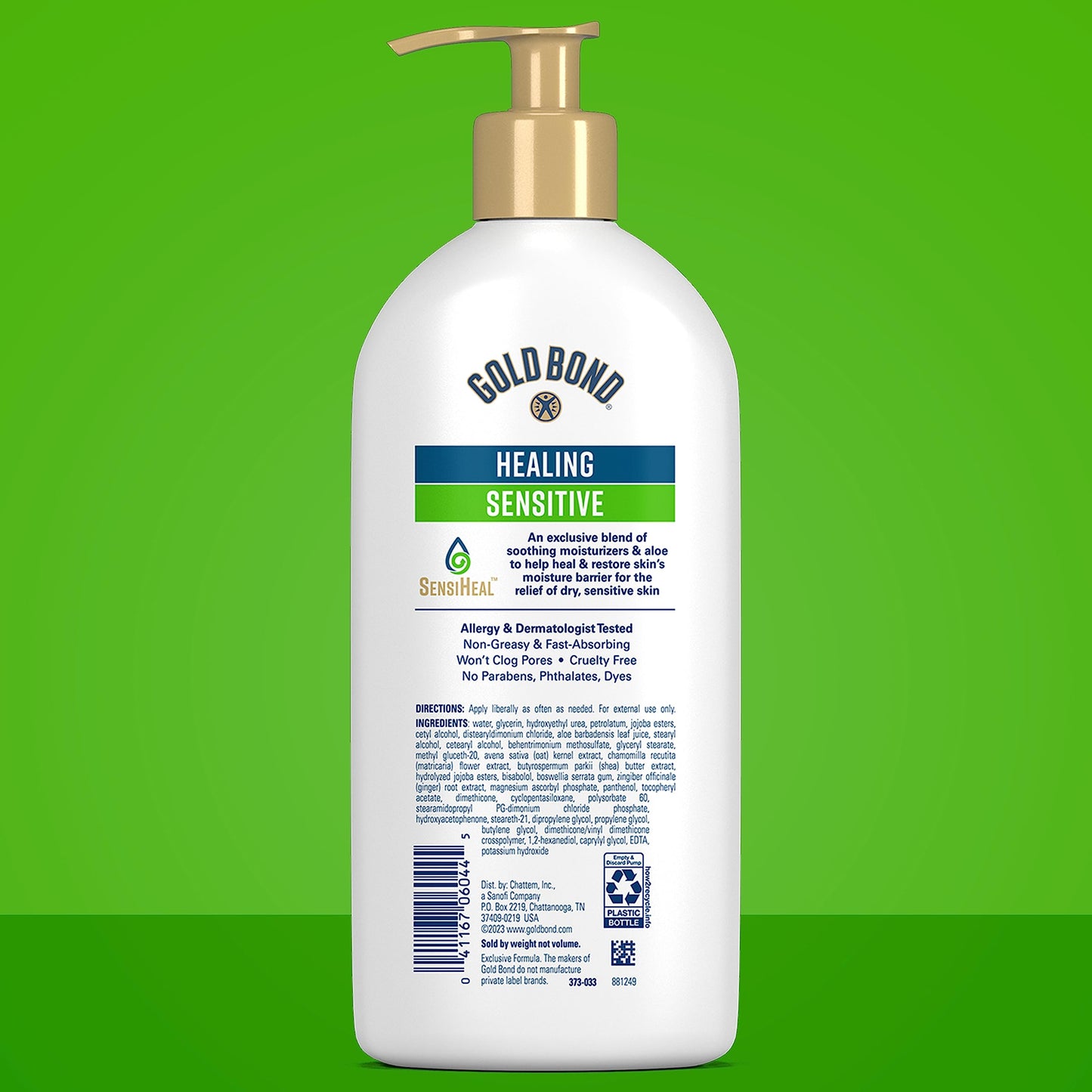 Gold Bond Healing Sensitive Daily Body & Face Lotion for Dry, Sensitive Skin, 13 oz. Beauty & Personal Care Gold Bond