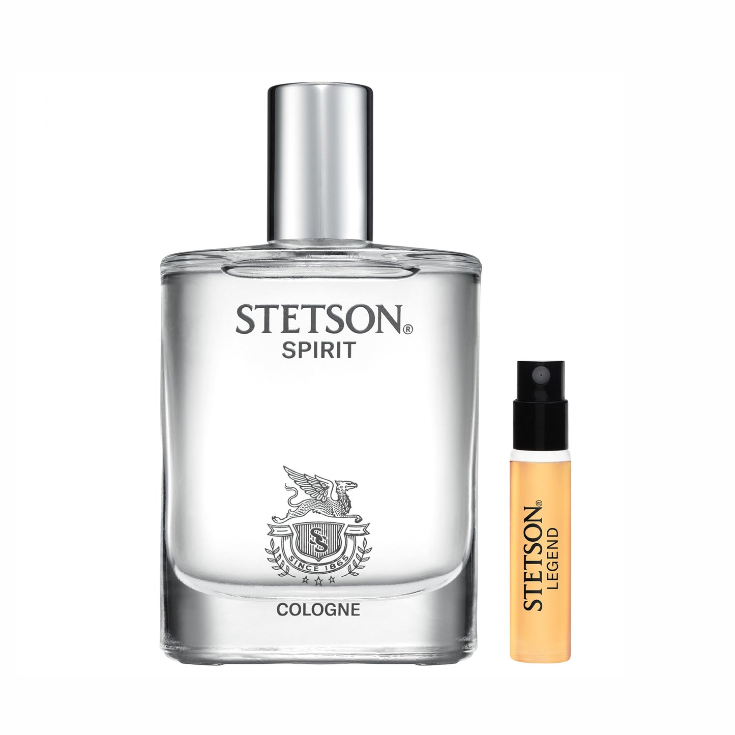 Stetson Spirit 1.7 oz Cologne w/ 1.5mL Legend Vial Beauty & Personal Care Stetson