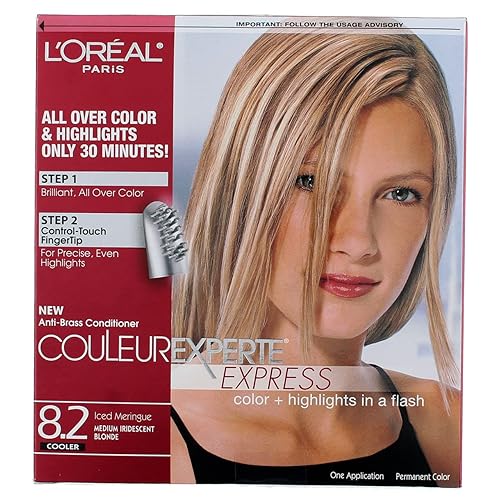L'Oreal Paris Couleur Experte Color + Highlights in a Flash, Medium Iridescent Blonde - Ice Beauty & Personal Care L'Oreal Paris