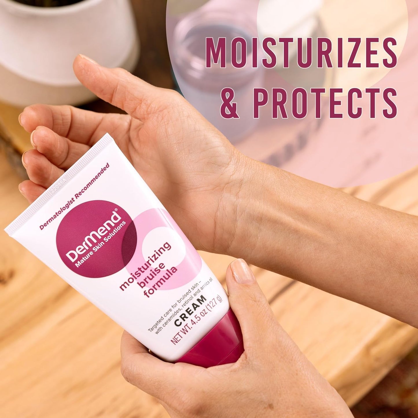 Dermend Arnica Bruise Cream with Vitamin K - Bruise Cream for Thin & Mature Skin - Moisturizing Formula with Retinol, Ceramides & Arnica Oil Beauty & Personal Care Dermend