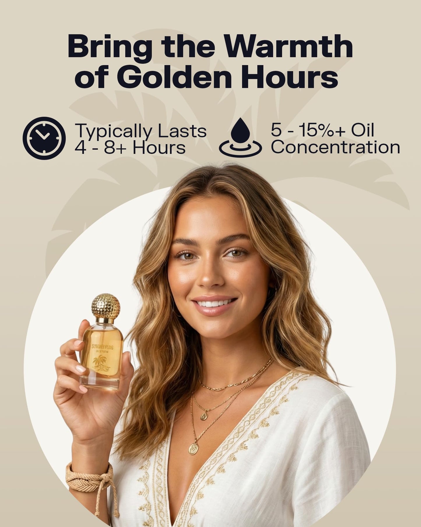 PB ParfumsBelcam Summer Fling Eau de Parfum for Women - Warm Beachy Gourmand Perfume with Pistachio, Coconut, Salted Caramel & Jasmine - Soft Beauty & Personal Care PB ParfumsBelcam