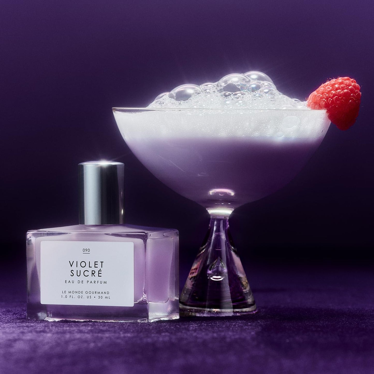 Le Monde Gourmand Violet Sucré Eau de Parfum Spray Perfume for Women, Raspberry Purée, Candied Violet & Sugar Crystals Scent, Vegan & Cruelty Free, 1 Beauty & Personal Care Le Monde Gourmand