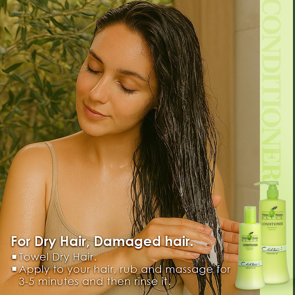 Chihtsai Olive Conditioner set 280ml/9.5oz Beauty & Personal Care Chihtsai