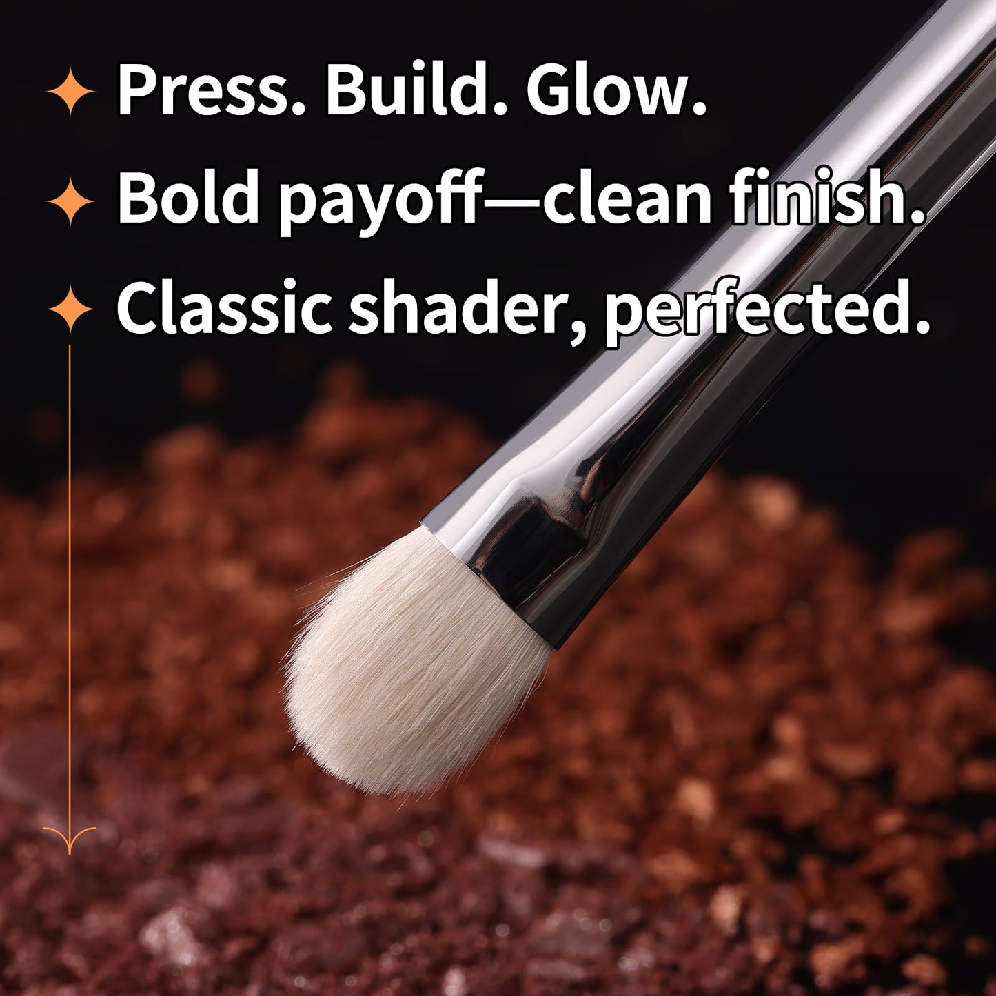 Albeaut Eye Shadow Brush For Shading, Dense & Soft Eyeshadow Applicators for Smokey Eyes Makeup, Powder Eye Shadow Blender (196 Classic Shader) Beauty & Personal Care ALBEAUT