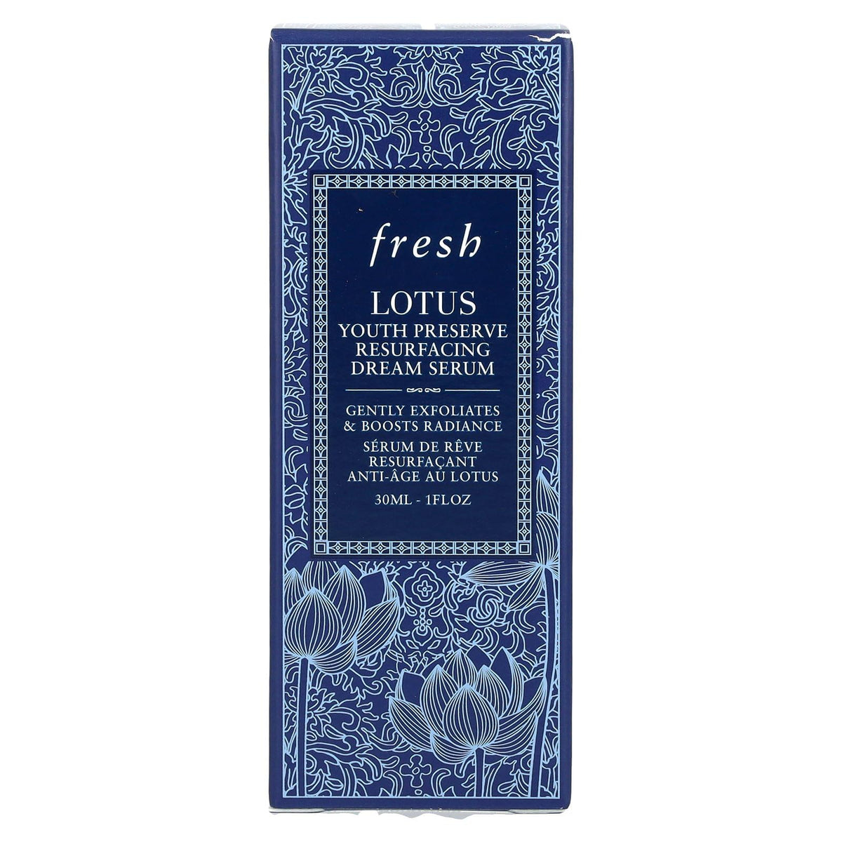 fresh Lotus AHA (Glycolic and Citric Acids) Resurfacing Gentle Serum, 1 oz / 30 ml