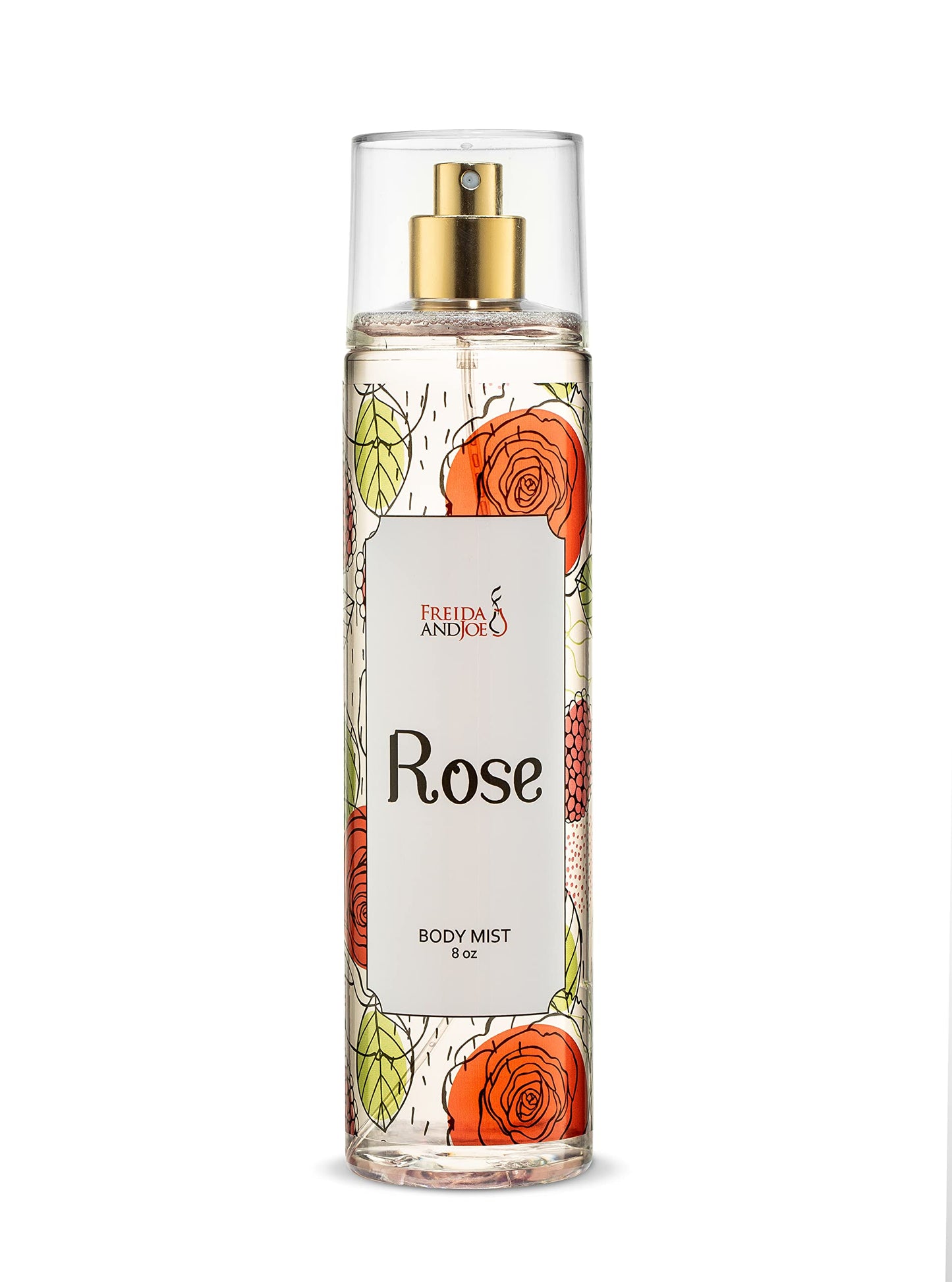 Rose Home Spa Gift 10oz Deep Moisturizing Fragrance Body Lotion & 8 oz. Fine Fragrance Body Mist Set Luxury Self-Care Combo for Women and Girls (Rose) Beauty & Personal Care Freida and Joe