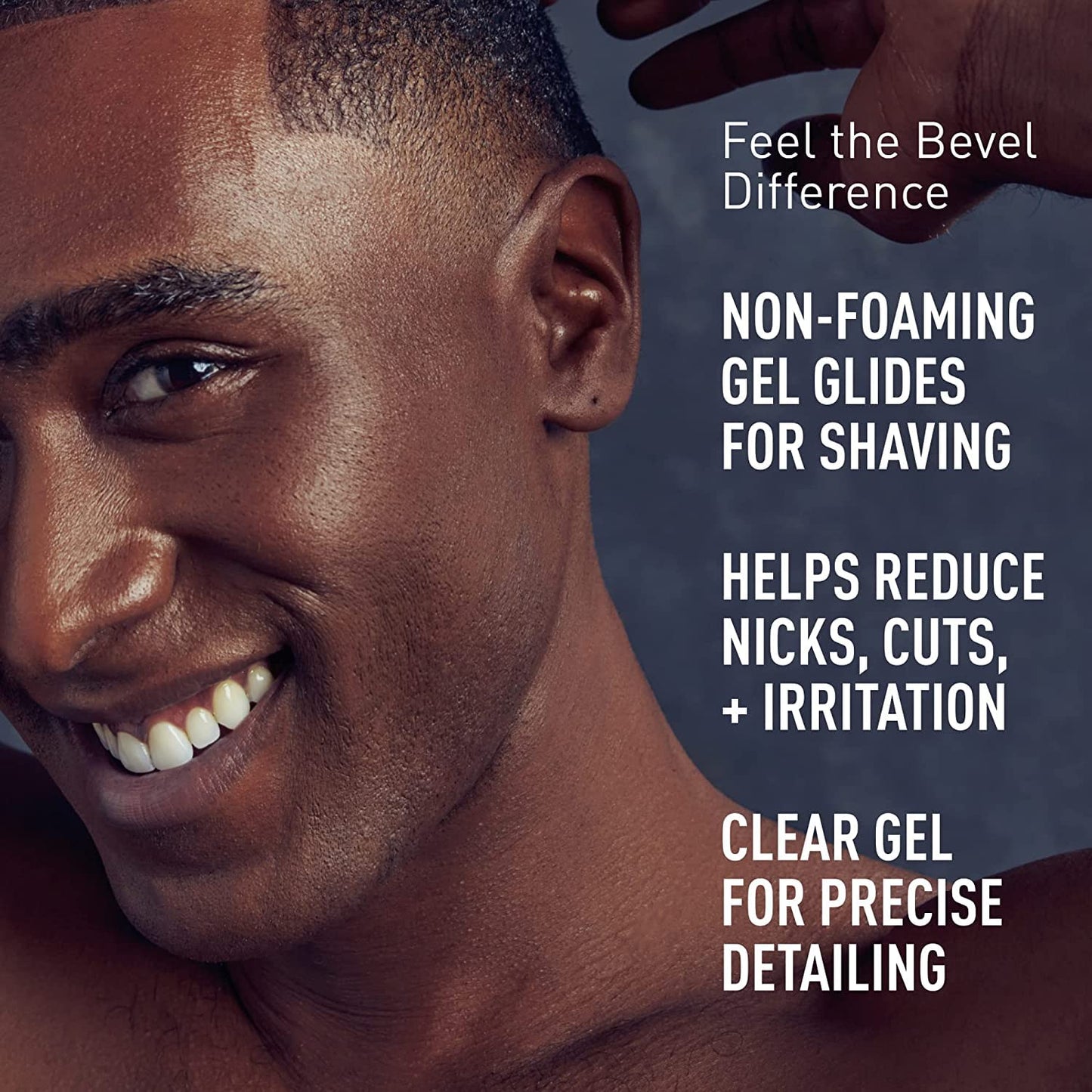 Bevel Essentials Clear Shave Gel for Men, Clear Shave Gel for Precise Detailing and Edging with Aloe Vera and Cucumber Extract to Soothe Skin… Beauty & Personal Care Bevel