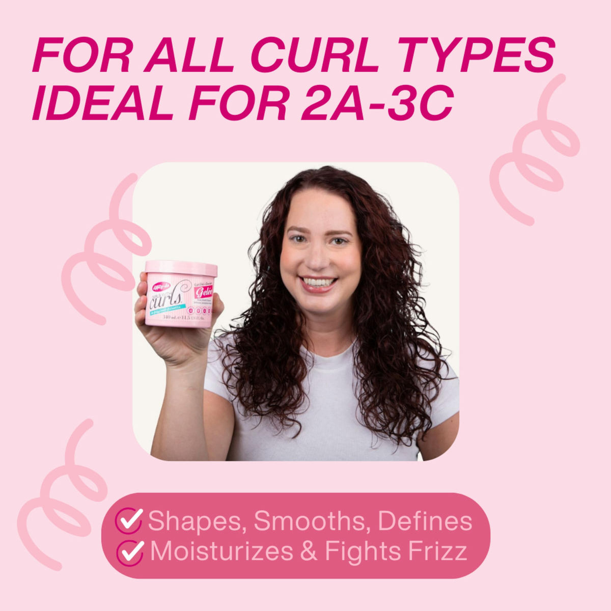 Dippity Do Girls with Curls Light Hold Gelee, Shape, Smooth & Separate Curls, Formulated with Aloe, Vitamin E & Wheat Protein, Frizz-Free, Never Beauty & Personal Care Dippity Do