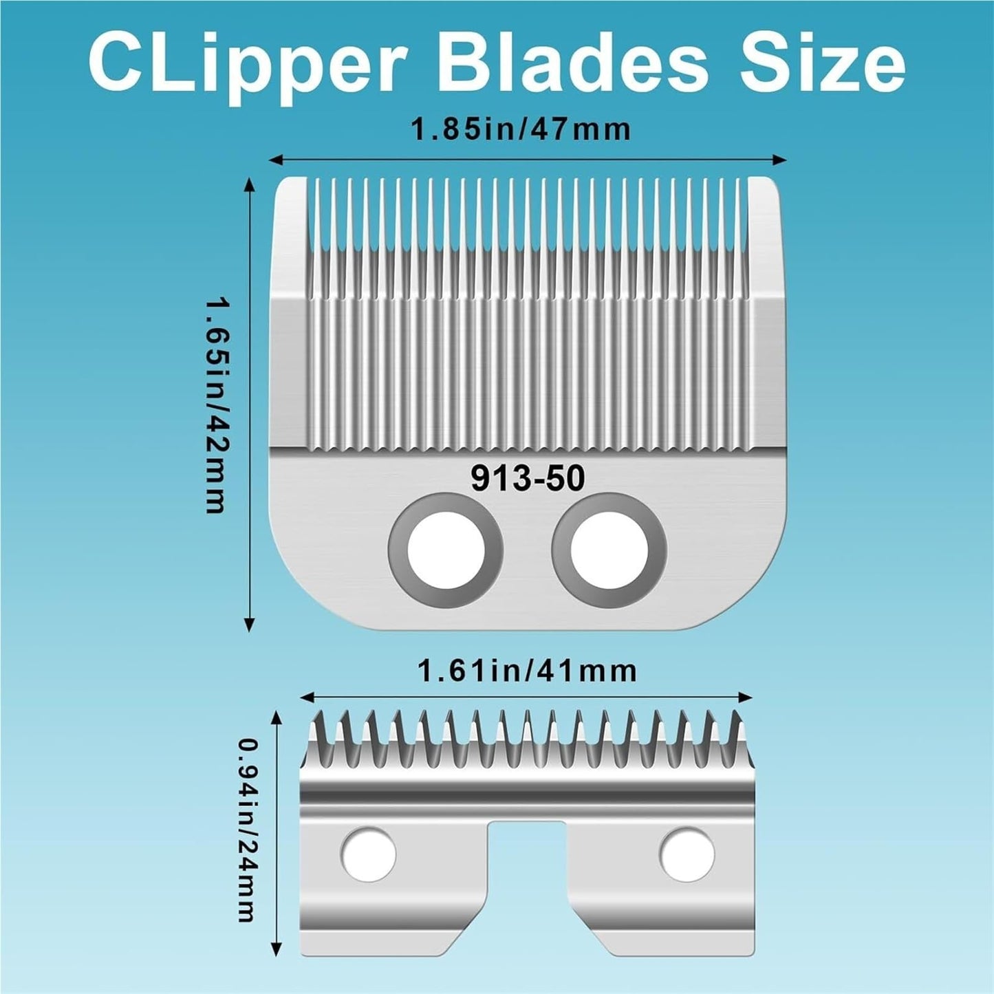 Compatible with Oster, Fast Feed 076023,Compatible for Salon, Pro Clippers 076830 91350 Adjustable Medium Blade Replace Shaver Razor Blade Assembly Beauty and Personal Care IUQATSDV