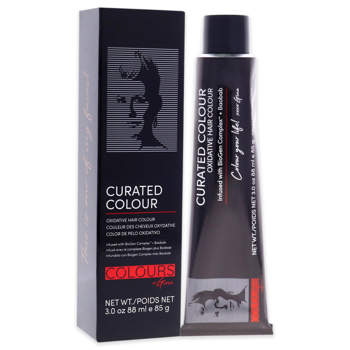 Colours By Gina Curated Colour - 4.77-4W Deep Warm Brown by Colours By Gina for Unisex - 3 oz Hair Color Beauty & Personal Care Colours By Gina