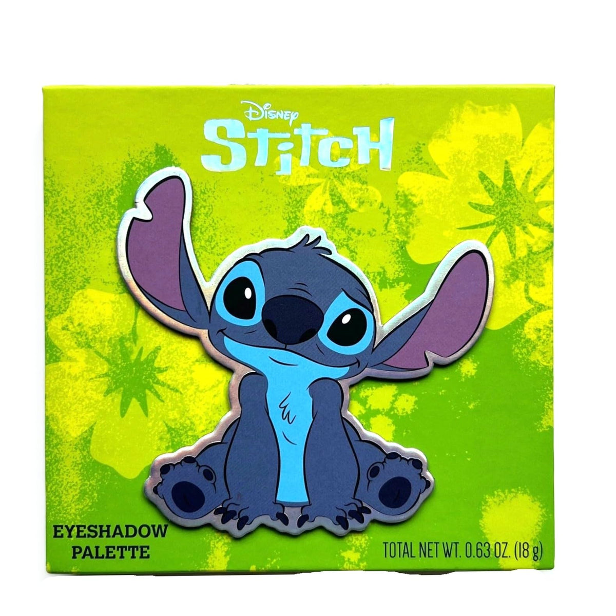 Taste Beauty Disney Stitch 12-Color Eyeshadow Palette Tropical Design