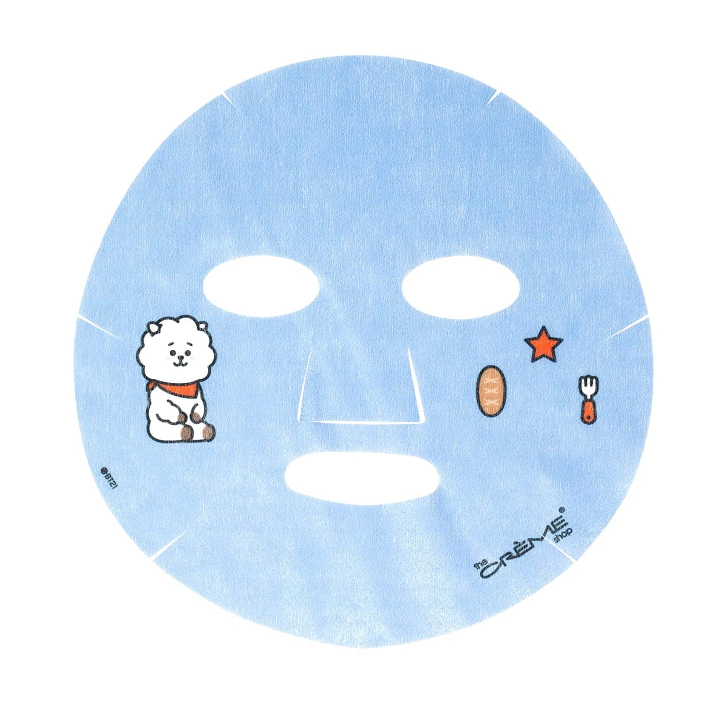 RJ’S RADIANT Printed Essence Sheet Mask - Infused with Retinol, Vitamin C, Squalane Beauty & Personal Care The Crème Shop