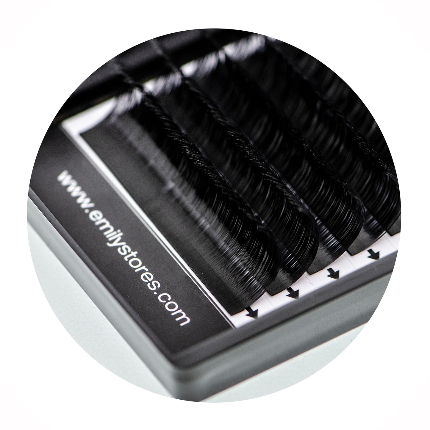 EMILYSTORES Eyelash Extensions 0.15mm Thickness C Curl 13mm Length Individual Volume Natural Eyelashes For Lash Extensions(0.15,C,13mm) Beauty & Personal Care EMILYSTORES