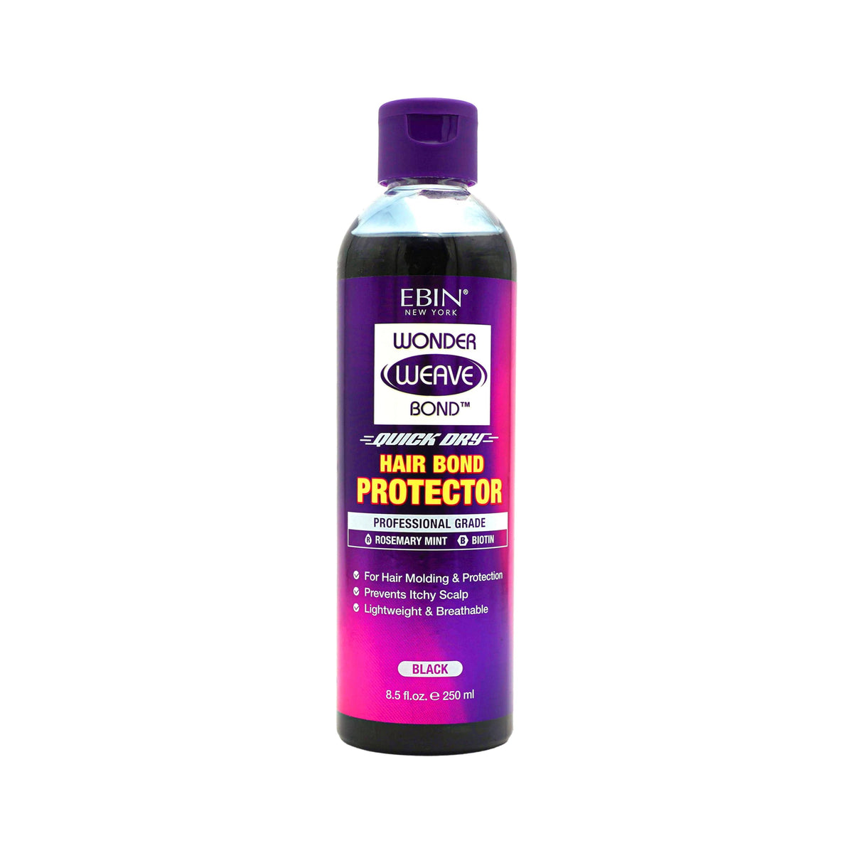 EBIN NEW YORK Wonder Weave Bond Hair Protector, Clear - 3.38 Fl Oz