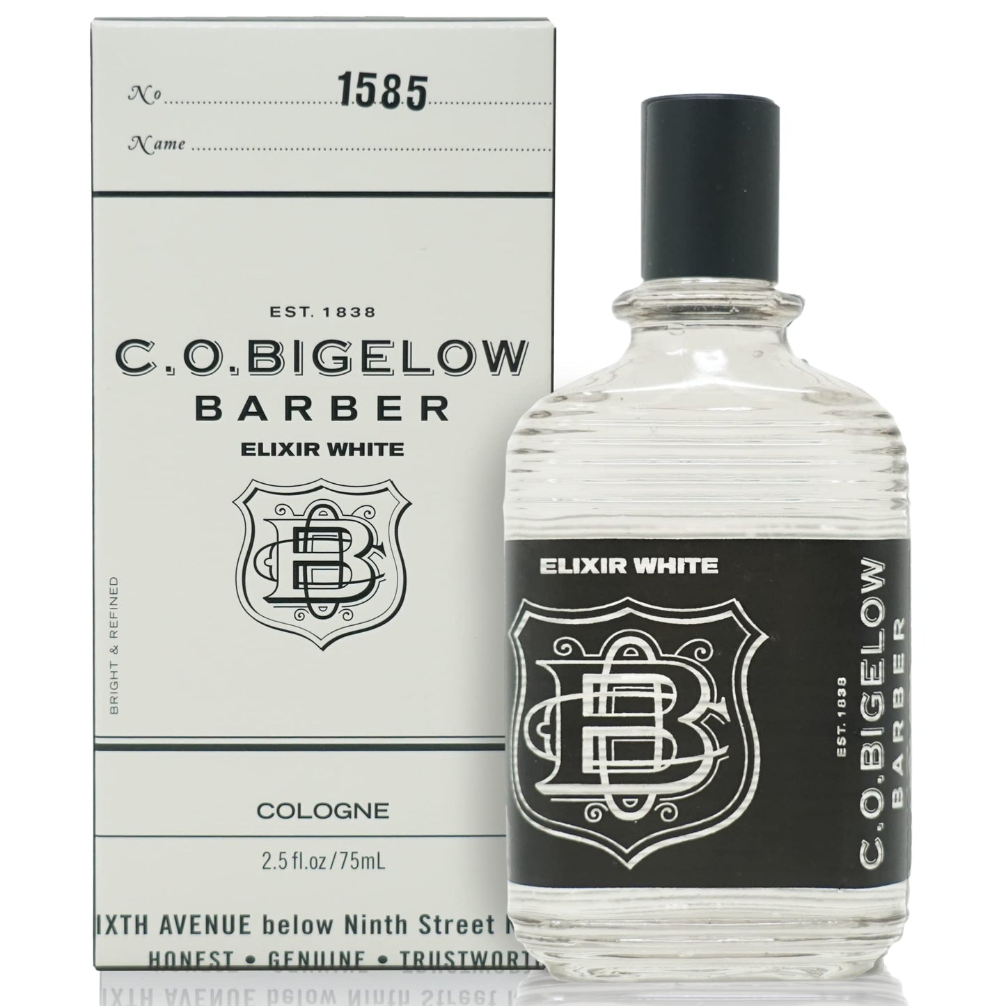 C.O. Bigelow Elixir White Cologne for Men, Spice & Citrus Fragrance, Long Lasting Men's Cologne, Elixir Perfume for Men, 2.5 Fl Oz Beauty & Personal Care C. O. Bigelow