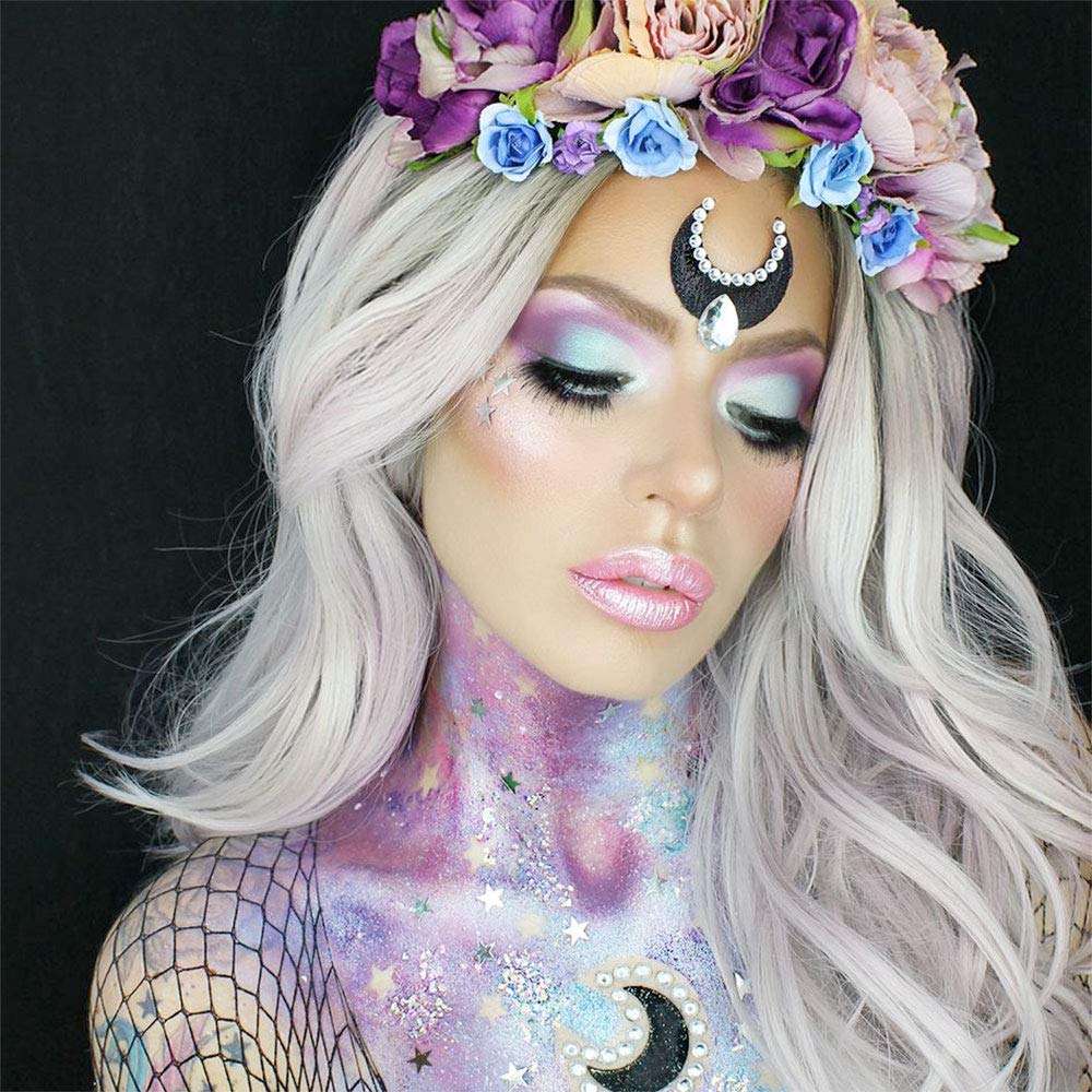 Mehron Makeup Paradise Glitter FX | Professional Cosmetic for Makeup & Art | Vibrant & Shimmering Loose Glitter .25 oz (7 g) (Opalescent White) Beauty & Personal Care Mehron