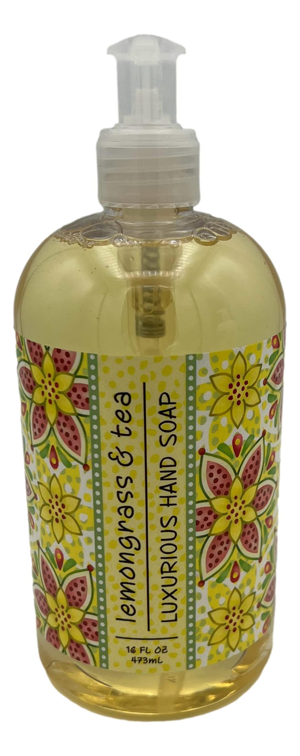 Greenwich Bay Trading Co, Lemongrass and Tea, Hand Soap and Shea Butter Lotion Set, 16 Ounces Each Beauty & Personal Care Greenwich Bay Trading Company