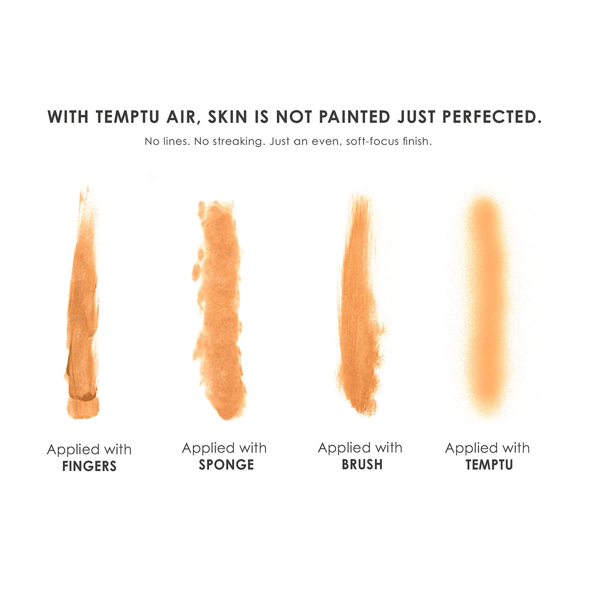 TEMPTU Air Perfect Canvas Airbrush Starter Kit, 9.5N/C Latte Beauty & Personal Care TEMPTU