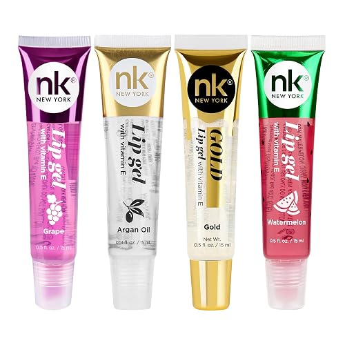 NICKA K NEW YORK Lip Gel, Hydrating, Lightweight, Glides on Effortlessly, Non Sticky Finish Lip Gel Colors Beauty & Personal Care NICKA K NEW YORK