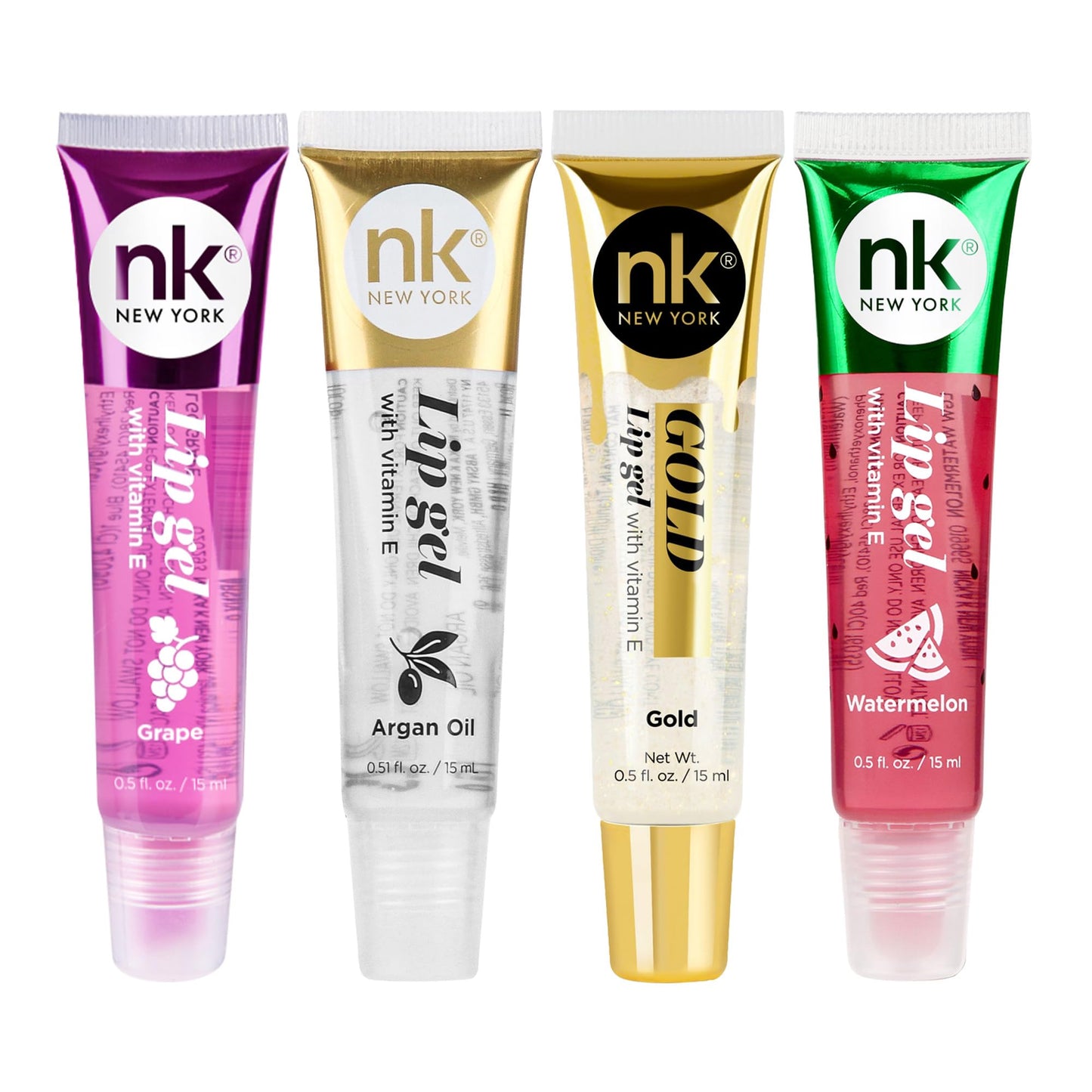 NICKA K NEW YORK Lip Gel, Hydrating, Lightweight, Glides on Effortlessly, Non Sticky Finish Lip Gel Colors Beauty & Personal Care NICKA K NEW YORK
