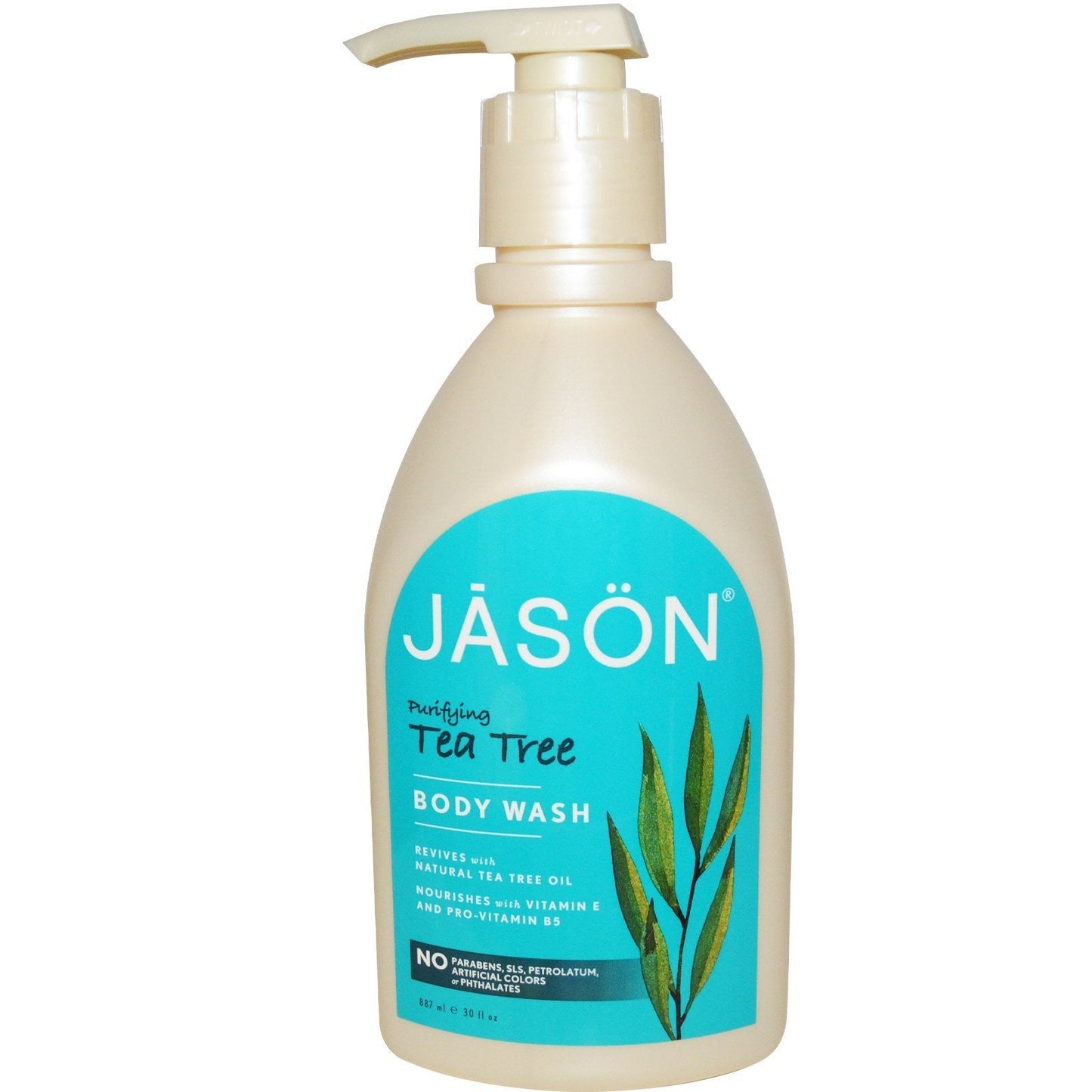 Jason Natural Products Body Wash Tea Tree Satin 30 Fz1212 Beauty & Personal Care JASON