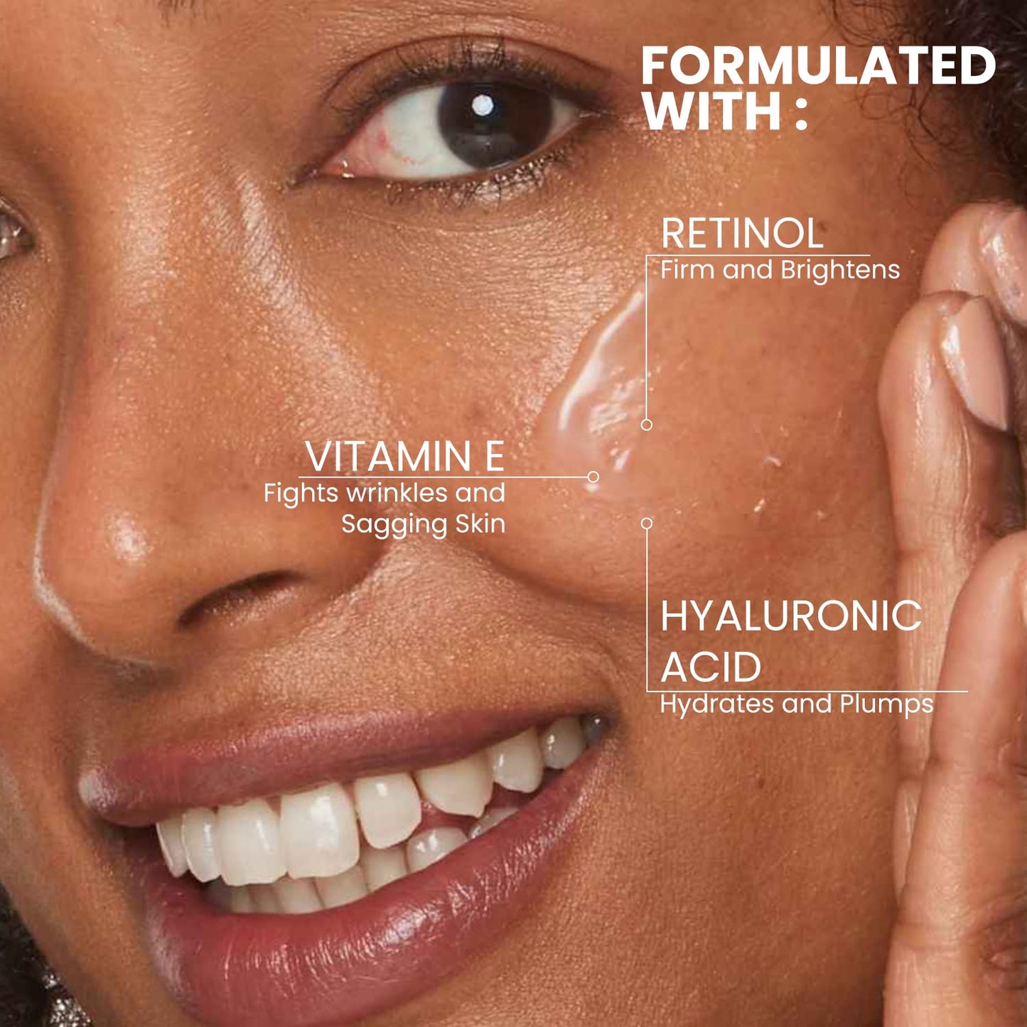Kleem Retinol Serum 2.5% for Face Anti-Aging Serum with Hyaluronic Acid to Minimize Wrinkles. Improves Sun Damaged Skin and Fades Dark Spots - Vitamin Beauty & Personal Care Kleem Organics