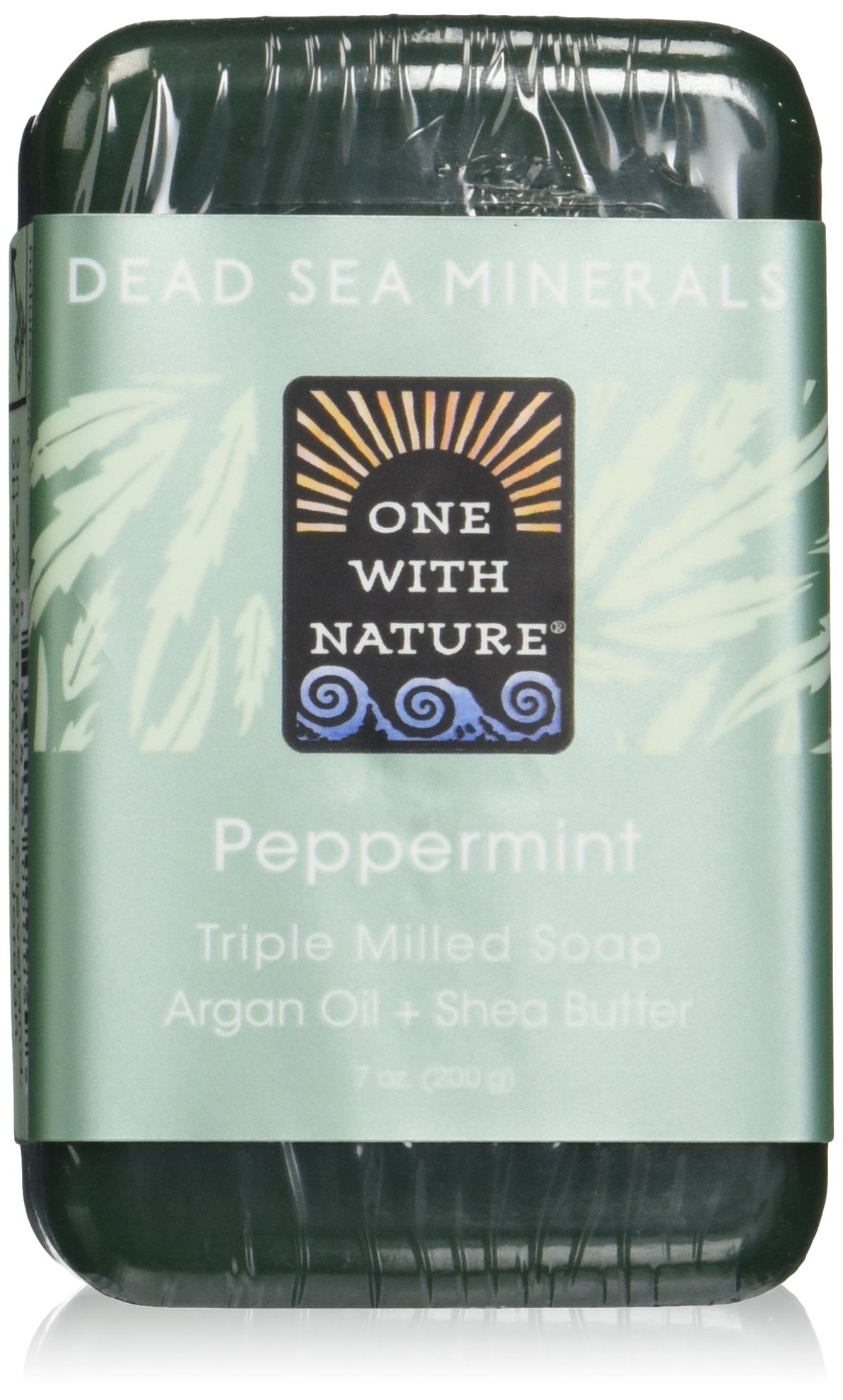One With Nature Soap, Peppermint, 7 Ounce (Pack of 36) Beauty & Personal Care One With Nature